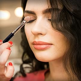 UorPoto Eyeshadow Applicators Double Sided Sponge Tip Foam Reusable20Pcs Professional Organic Long Handle Washable Makeup Eye Shadow Brush Set