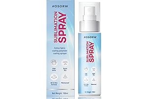 AOSORW Sublimation Spray for Cotton Shirts: Sublimation Coating Supplies for T-Shirts Canvas Polyester - 150ml