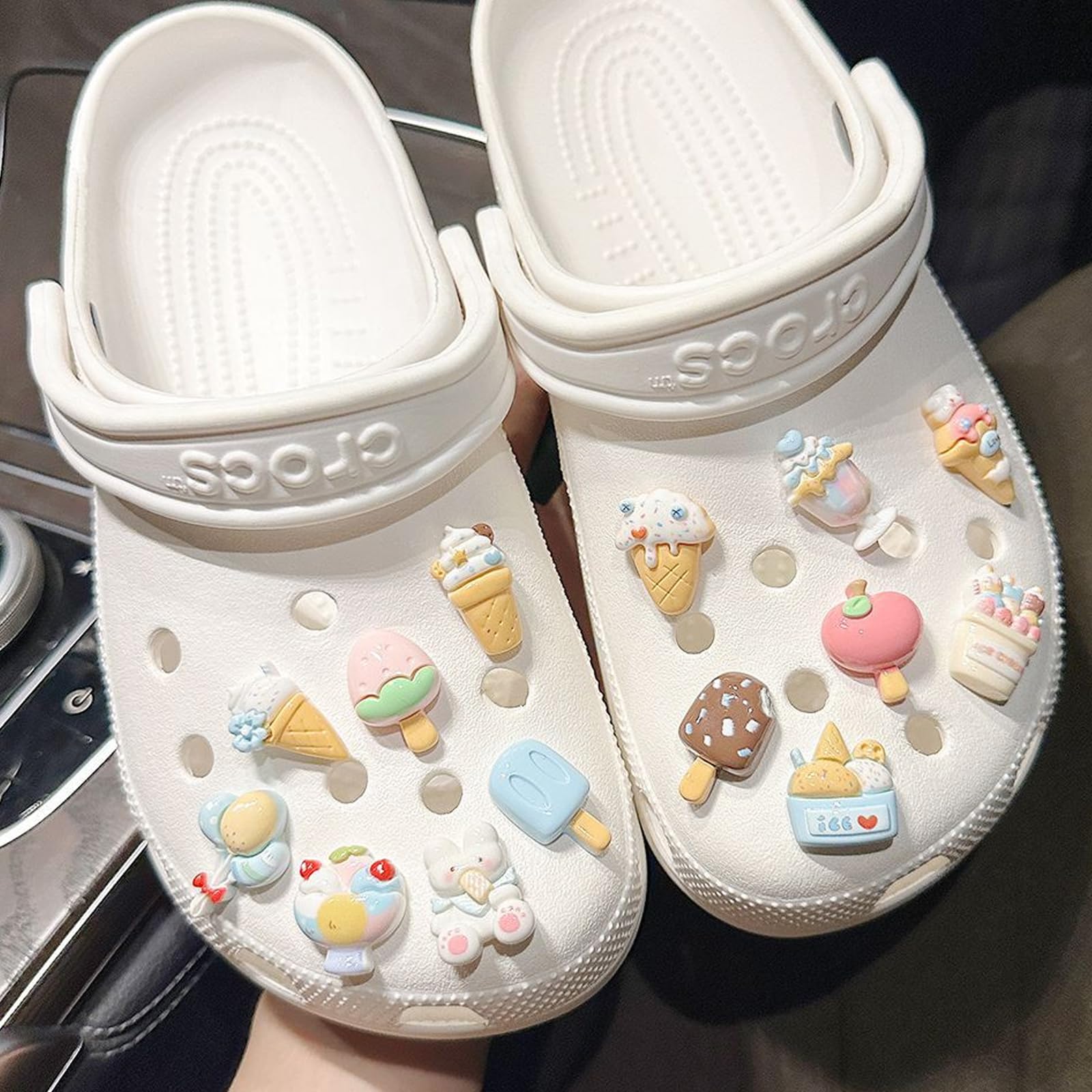 26 Piezas Adornos para Zapatos, Shoe Charms, Decoración para zapatos Zuecos, Pins Decorativos, Accesorios y Adornos, para Regalos de Niños Fiesta Cumpleaños