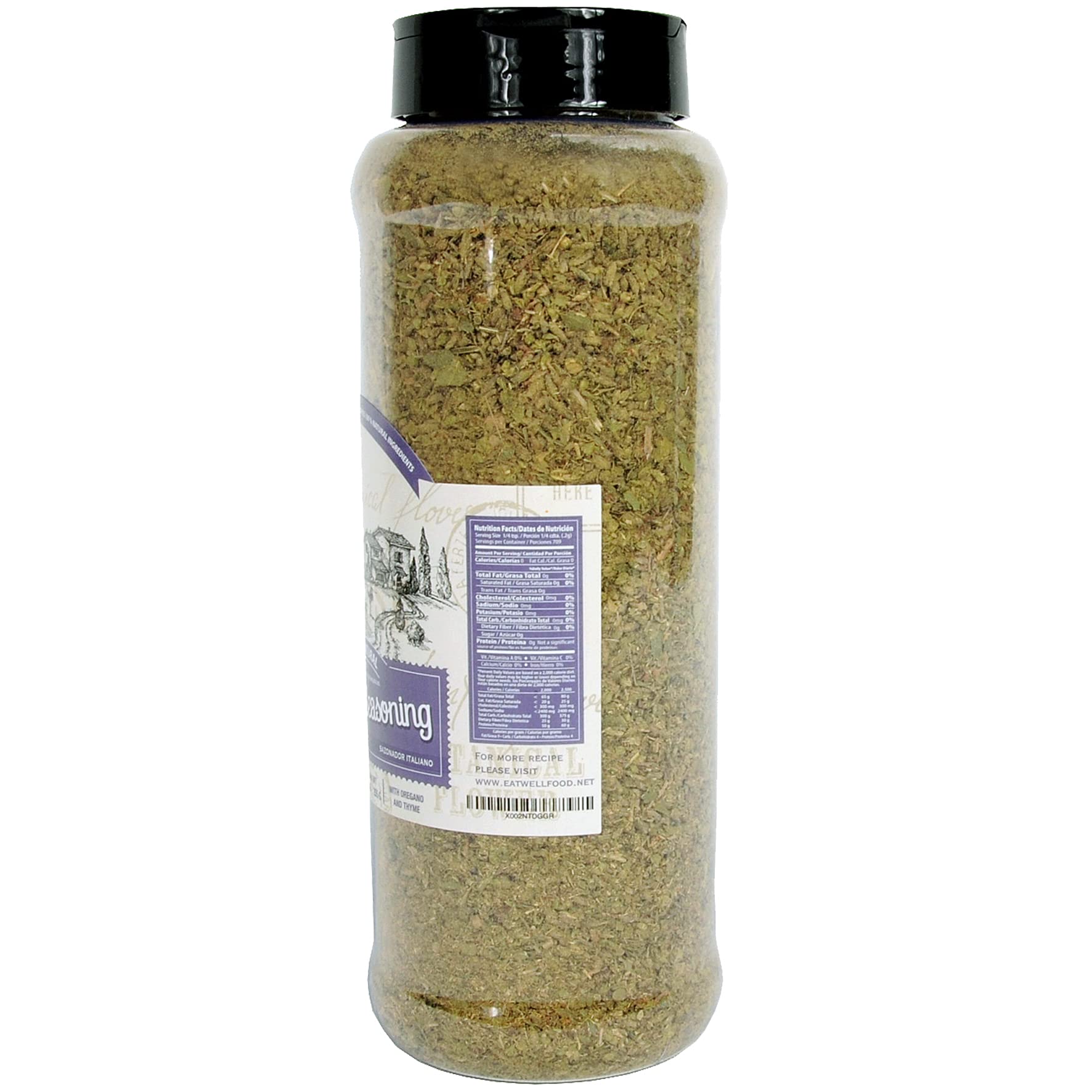 Eat Well Premium Foods Italian Seasoning, 9 oz 255g, Authentic