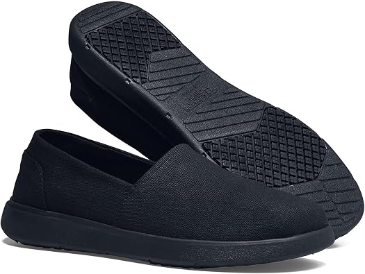 Shoes For Crews Essential Slip-On Womens Work Shoe, Non-Slip, Comfortable