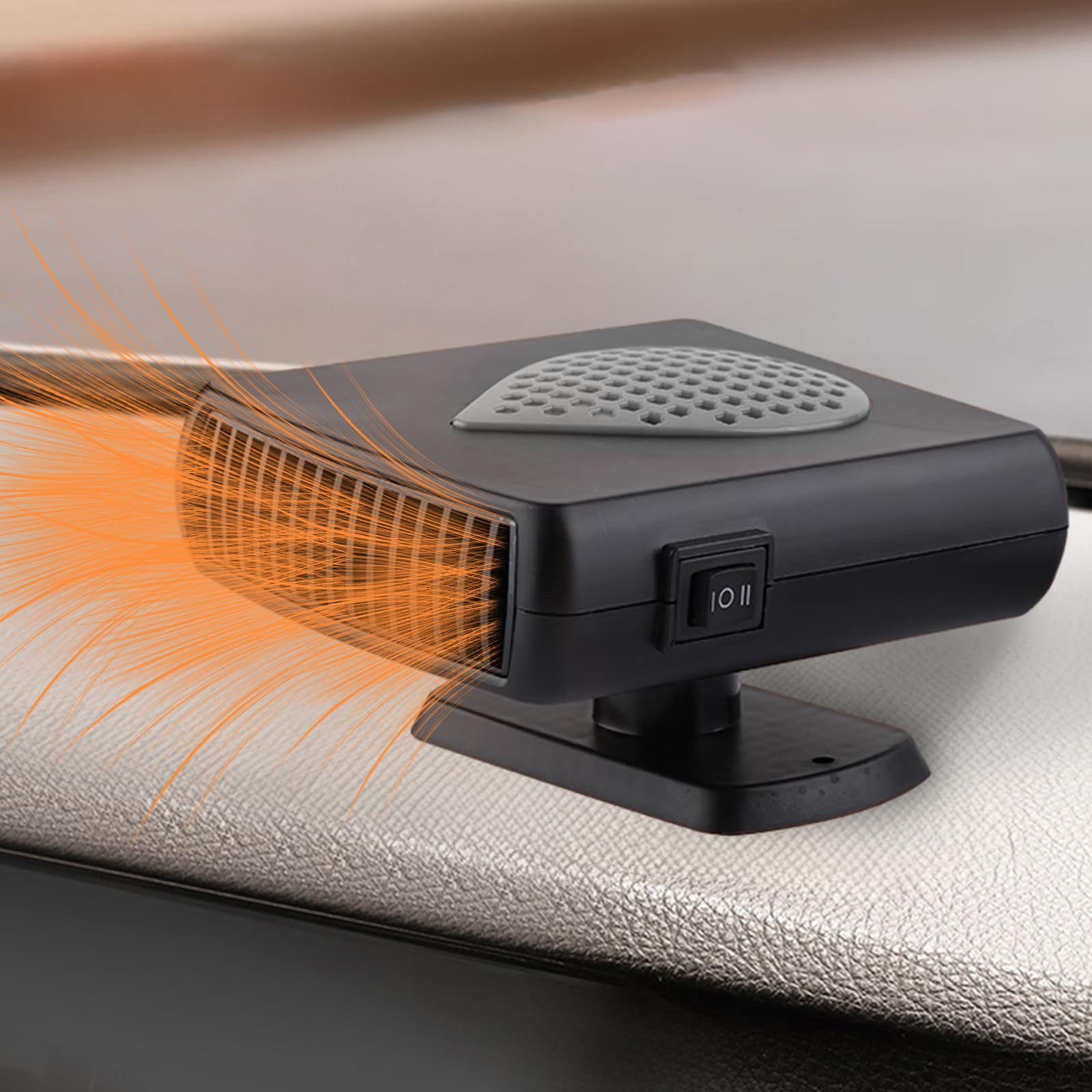 Riloer Autoheizung für Wohnmobil, 12 V, tragbar, für den Winter, schnelles Aufheizen und Entfrosten, Zigarettenanzünder-Stecker, kompatibel mit verschiedenen 12-V-Autos