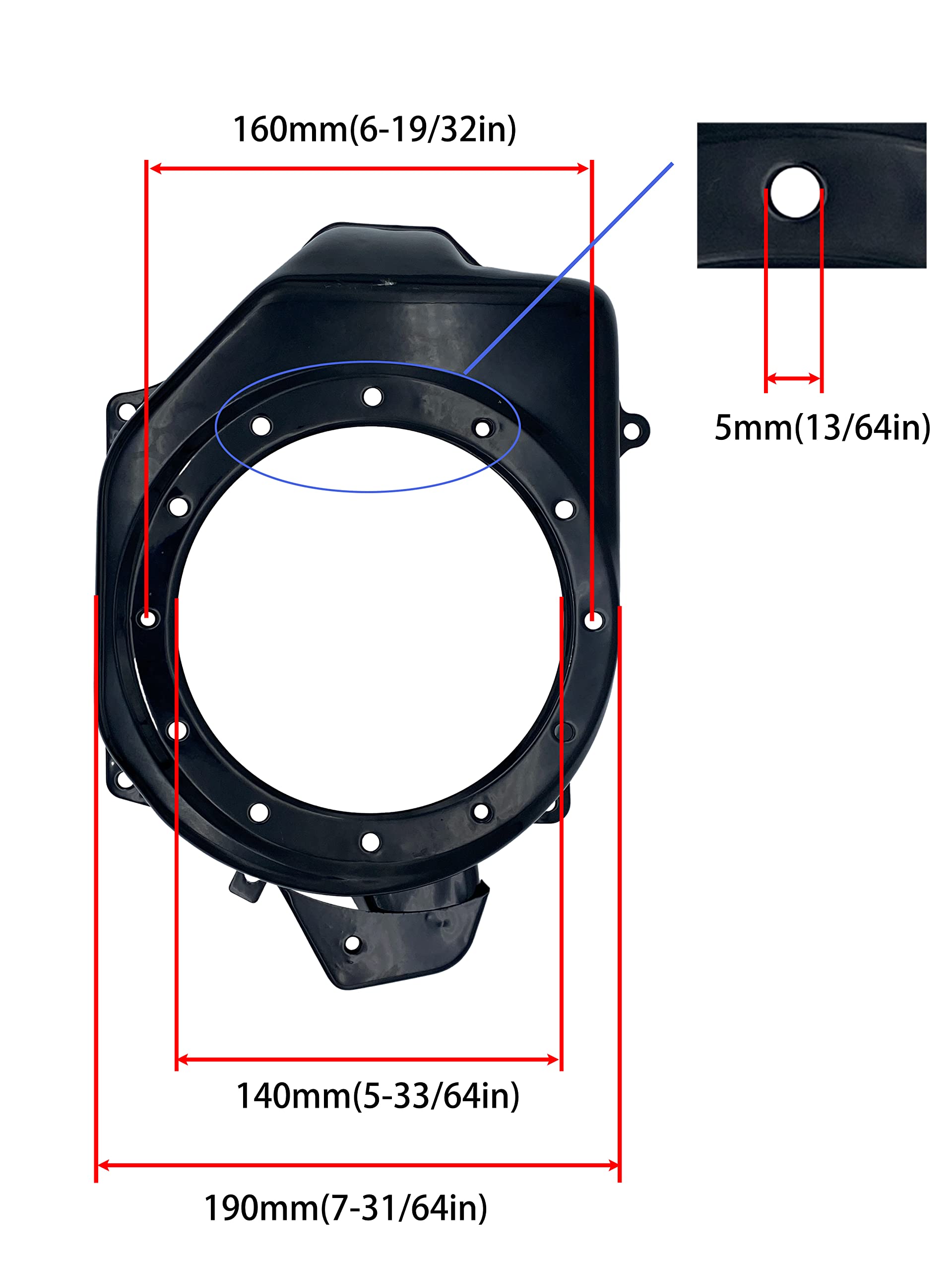 YAMAKATO Electrical Starter Kit for Predator 212 Coleman Honda Non Hemi 196cc 212cc 224cc Small Engine Mini Bike Go Kart