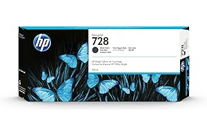 Genuine HP DesignJet 728 Matte Black 300 ml Ink Cartridge