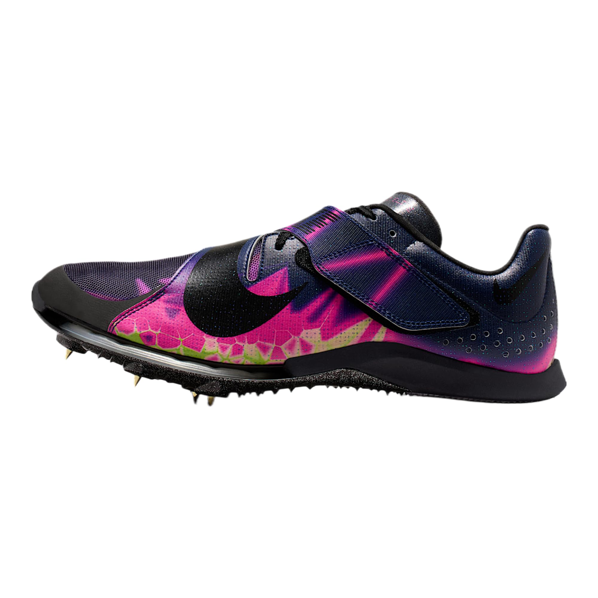Long Jump Elite Track & Field Jumping Spikes (Pink Blast/Blue Void/Electric Green/Black)