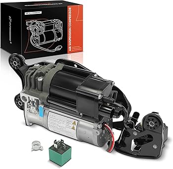 A-Premium Air Suspension Compressor with Bracket Compatible with