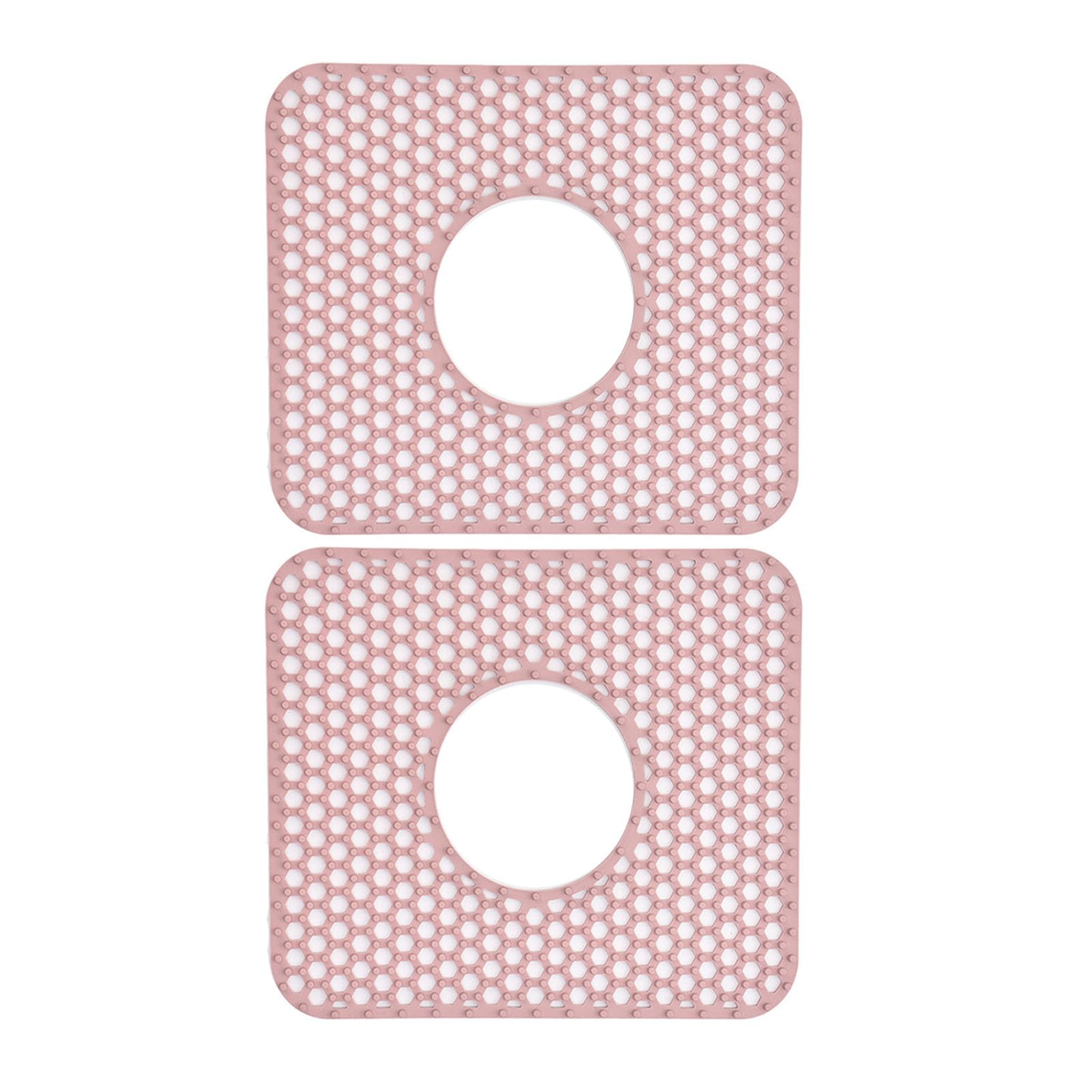 ZBIianxer Of Silicone Drainage Mats for Sink Including Stable Base and Heat Proof Construction Ideal for Home and Commercial Use Anti Skid Sink Protector