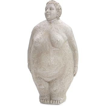 Exner Frauen Skulptur Hilda Dicke Dame In Steinoptik Garten Figur Dekoration Modern Landhaus Amazon De Garten