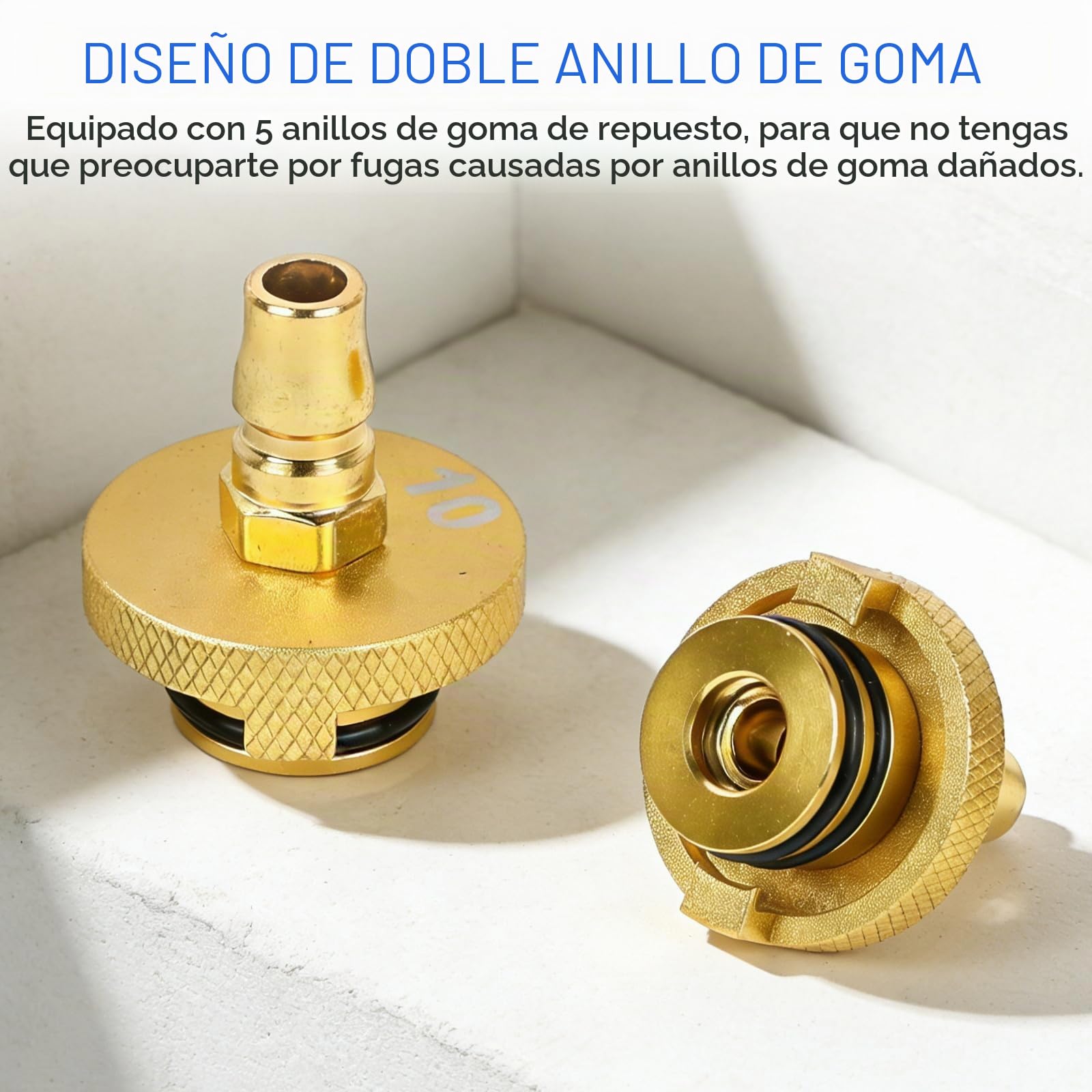 MRCARTOOL Juego de 17 Adaptadores para Purga de Frenos de Coche con 16 Purgadores de Frenos y 1 Acoplamiento Rápido, Juego de Herramientas de Purga de Cilindro de Freno Principal