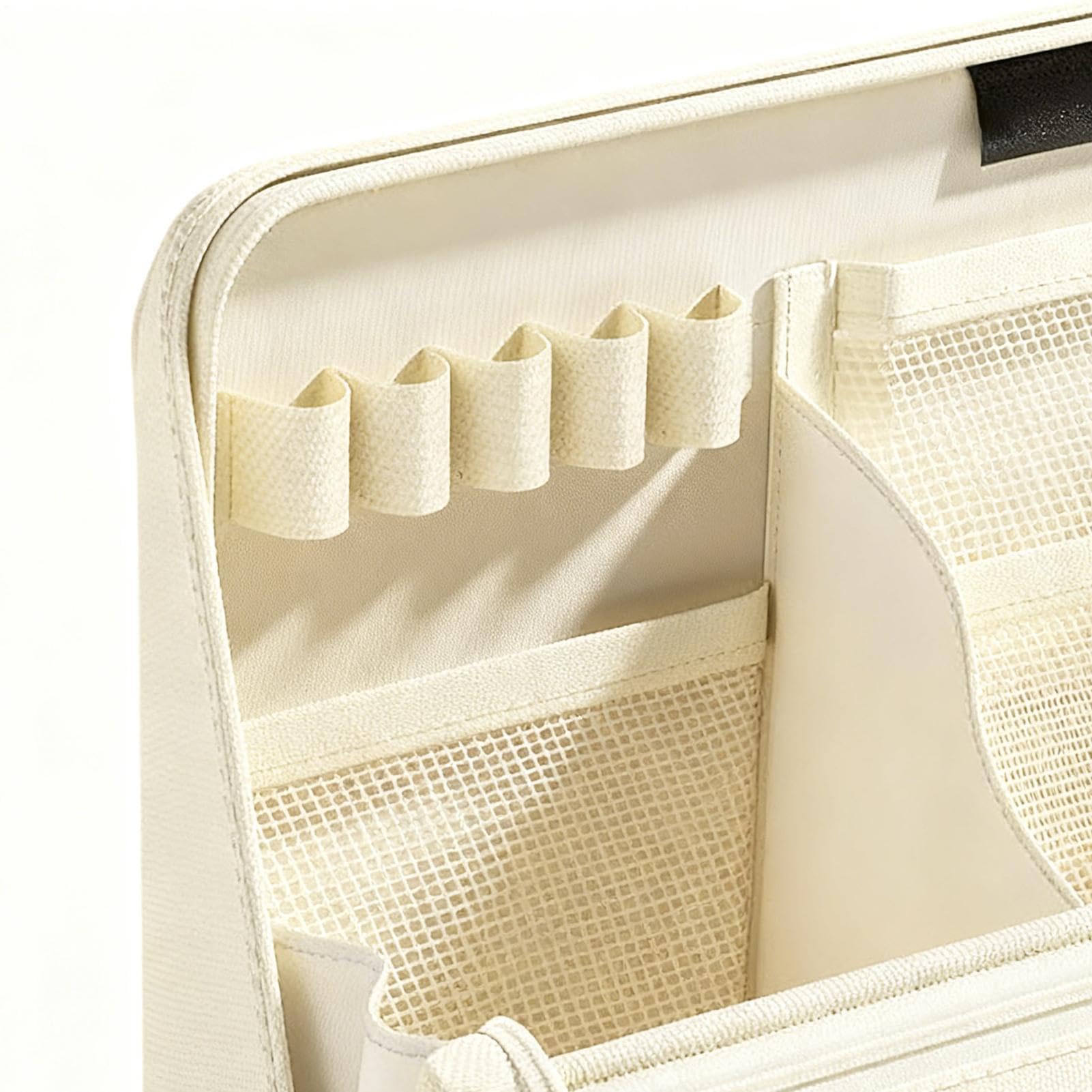 Trousse à crayons – Organiseur étanche de grande capacité avec plusieurs compartiments pour l'école, l'art, le maquillage, les voyages, le bureau, la maison – Idéal pour la papeterie et les