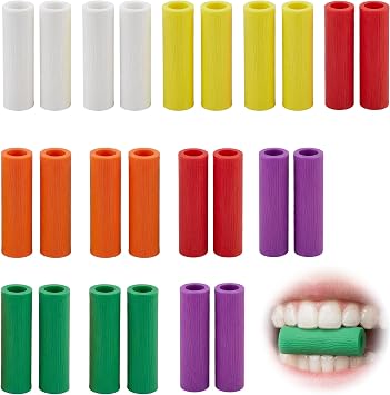 24Pcs Aligner Chew for Invisalign,Silicone Aligner Trays Seaters