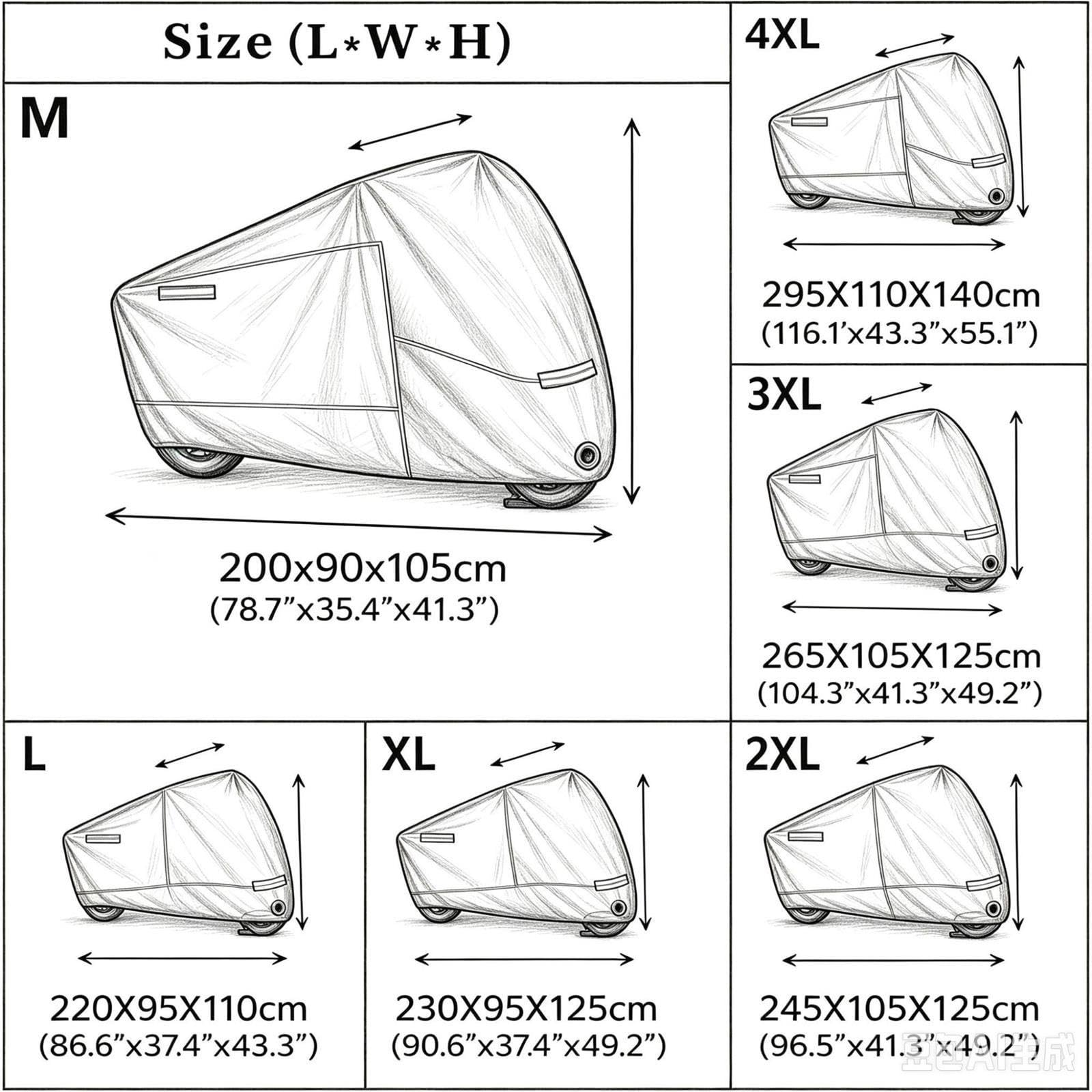 Copriveicolo Moto Per Per 650