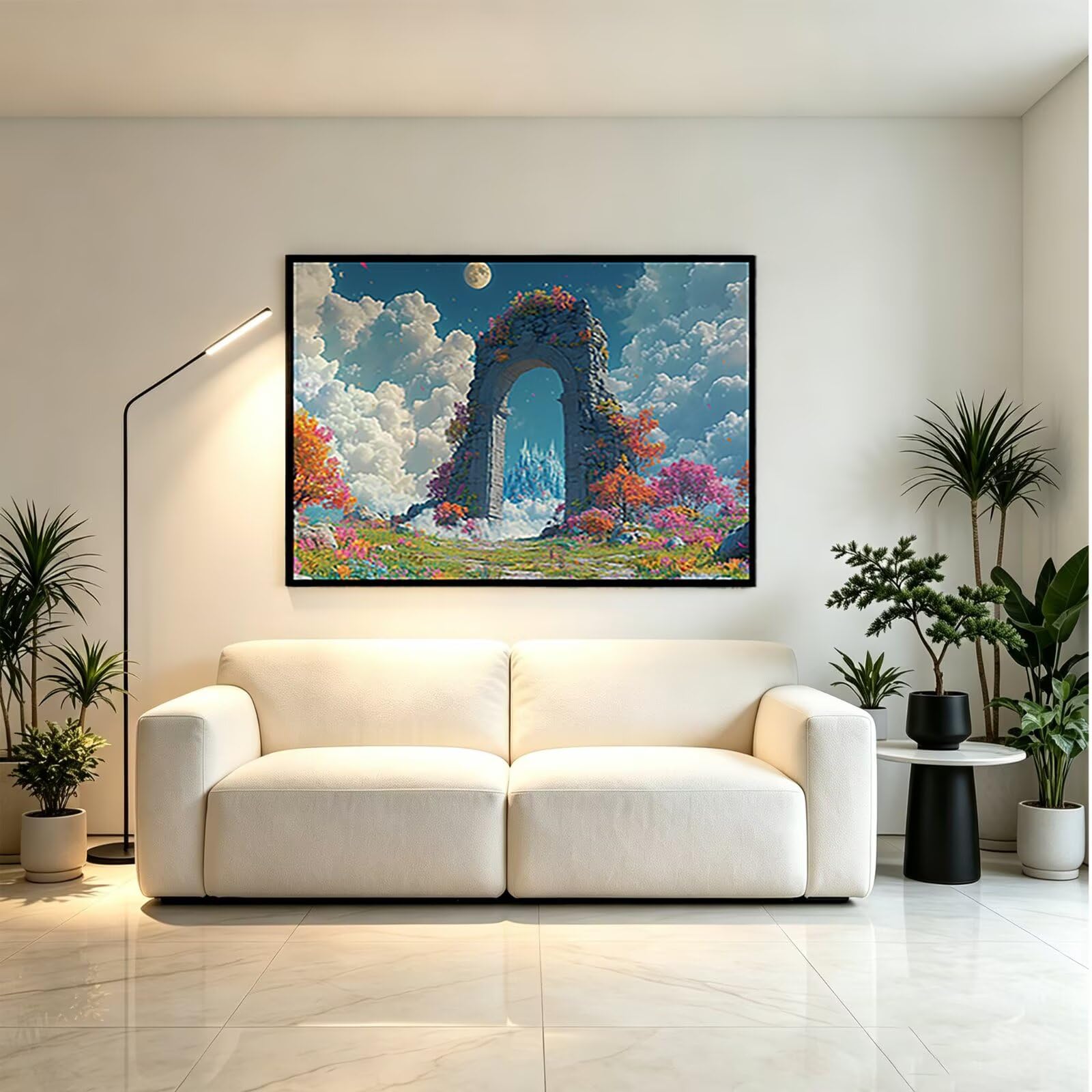 Kwadratowy obraz diamentowy Dream 60x80cm-36408
