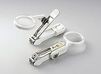 Vista 4 de Takuminowaza Japón de alta clase de acero inoxidable Clipper Nail Clippers Loupe