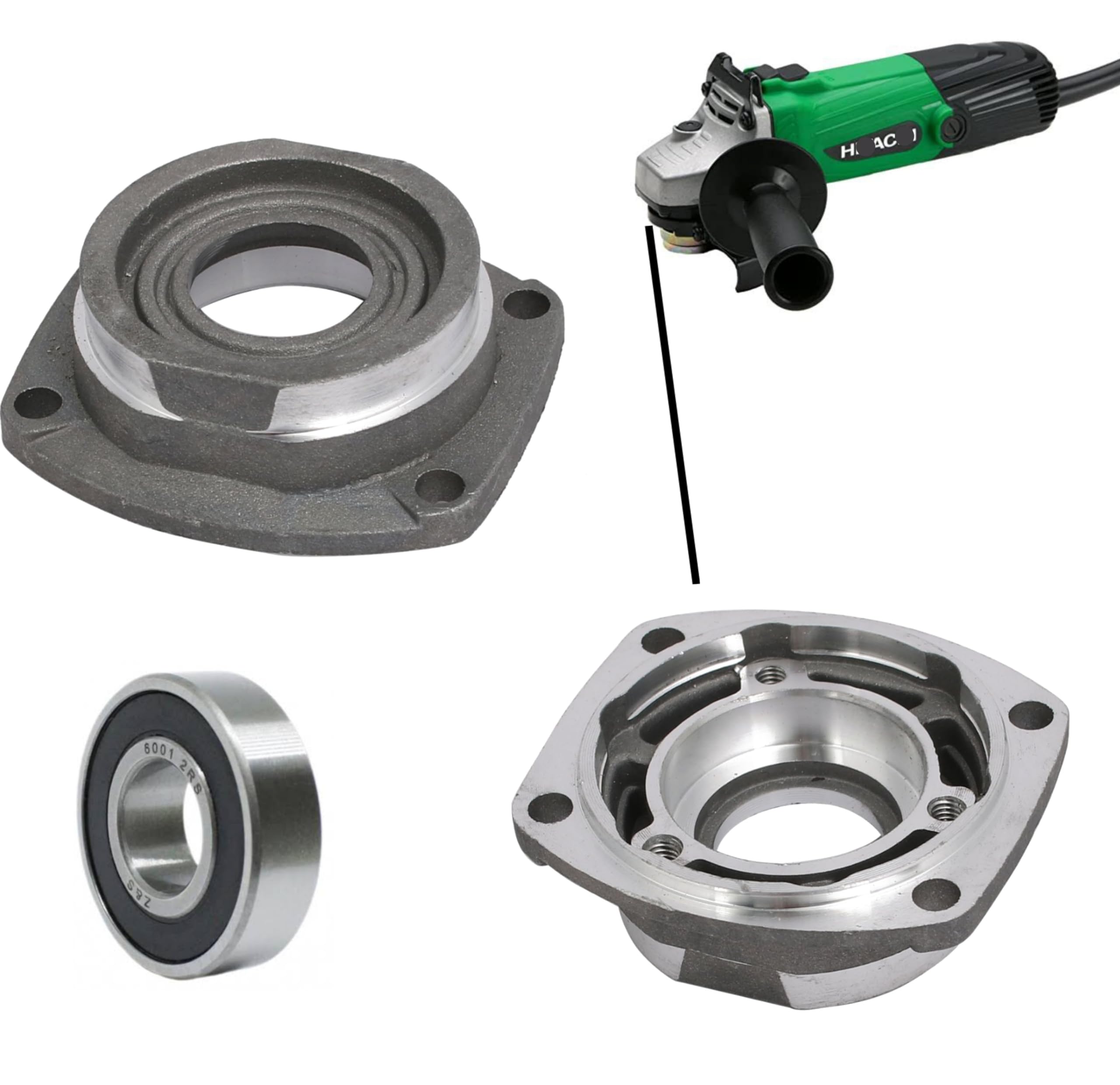 See full amazon price history chart for Hitachi G10SS Angle Grinder Housing/Dibbi, Bearing 6001 Set (Compatible with Hikoki G10SS Angle Grinder Only) Hitachi G10SS Angle Grinder Housing/Dibbi, Bearing 6001 Set (Compatible with Hikoki G10SS Angle Grinder Only) (B0CJHZ6VNX) Amazon Price History, Amazon Price Tracker