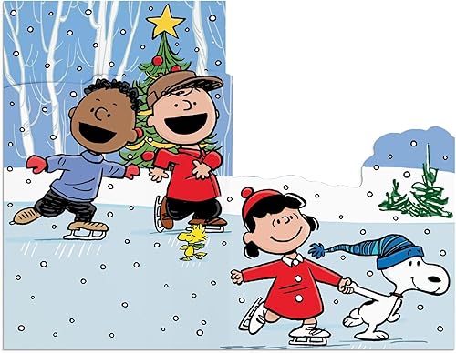 Miniatura 4 de DaySpring - Cacahuetes - Que tu Navidad brille brillante - 18 tarjetas y sobres de Navidad en caja (U1010)