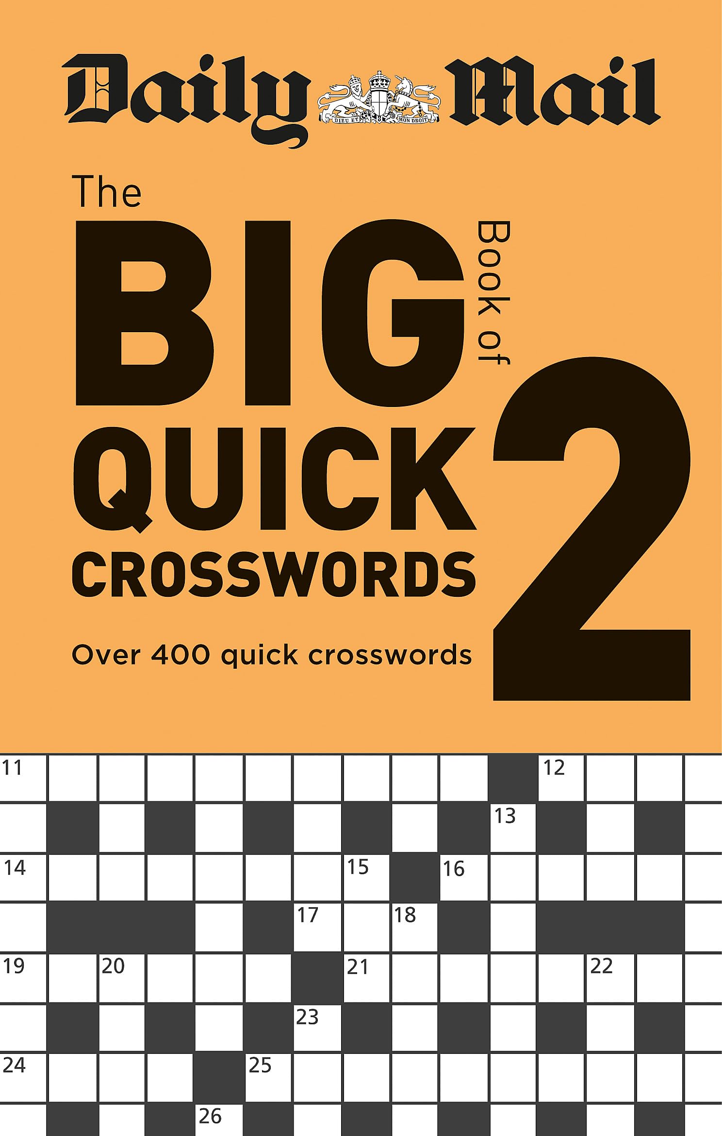 Daily Mail Big Book of Quick Crosswords Volume 2 by Daily Mail (Paperback Book)