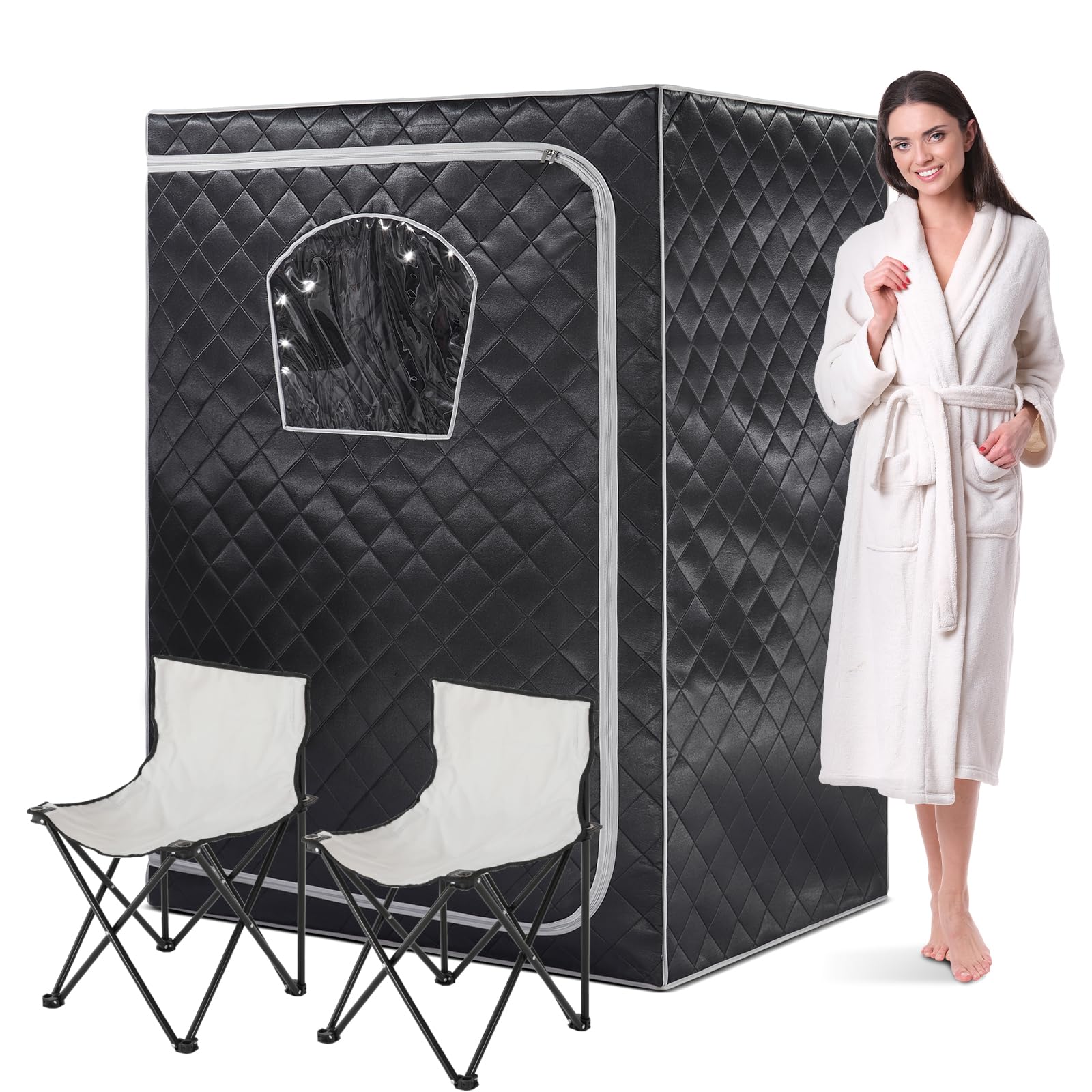 Sauna infrarouge portable spa à domicile cabine complète Gollense