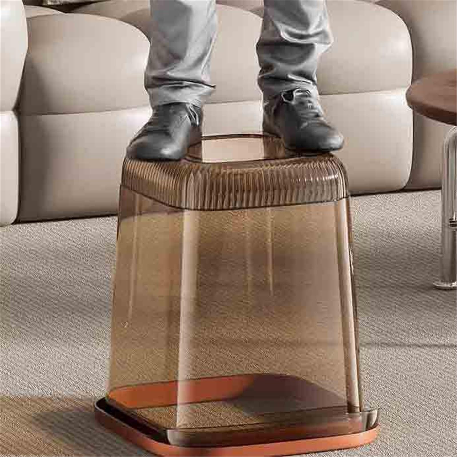 Büro Mülltonne, Büroküche(Orange,Klein)