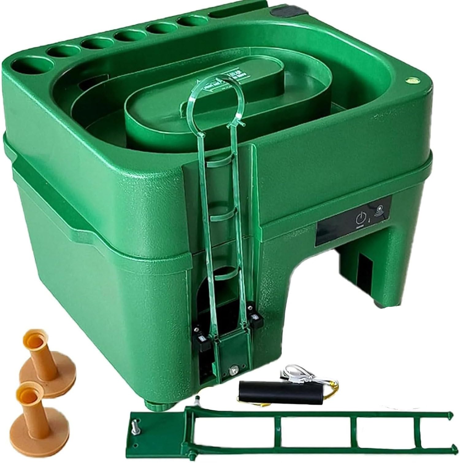 Automatic G.olf Ball Dispenser, Powerless Automatic Machine, G.olf Club Organizer, Foot Stand Adjustable, for Various Playing Places