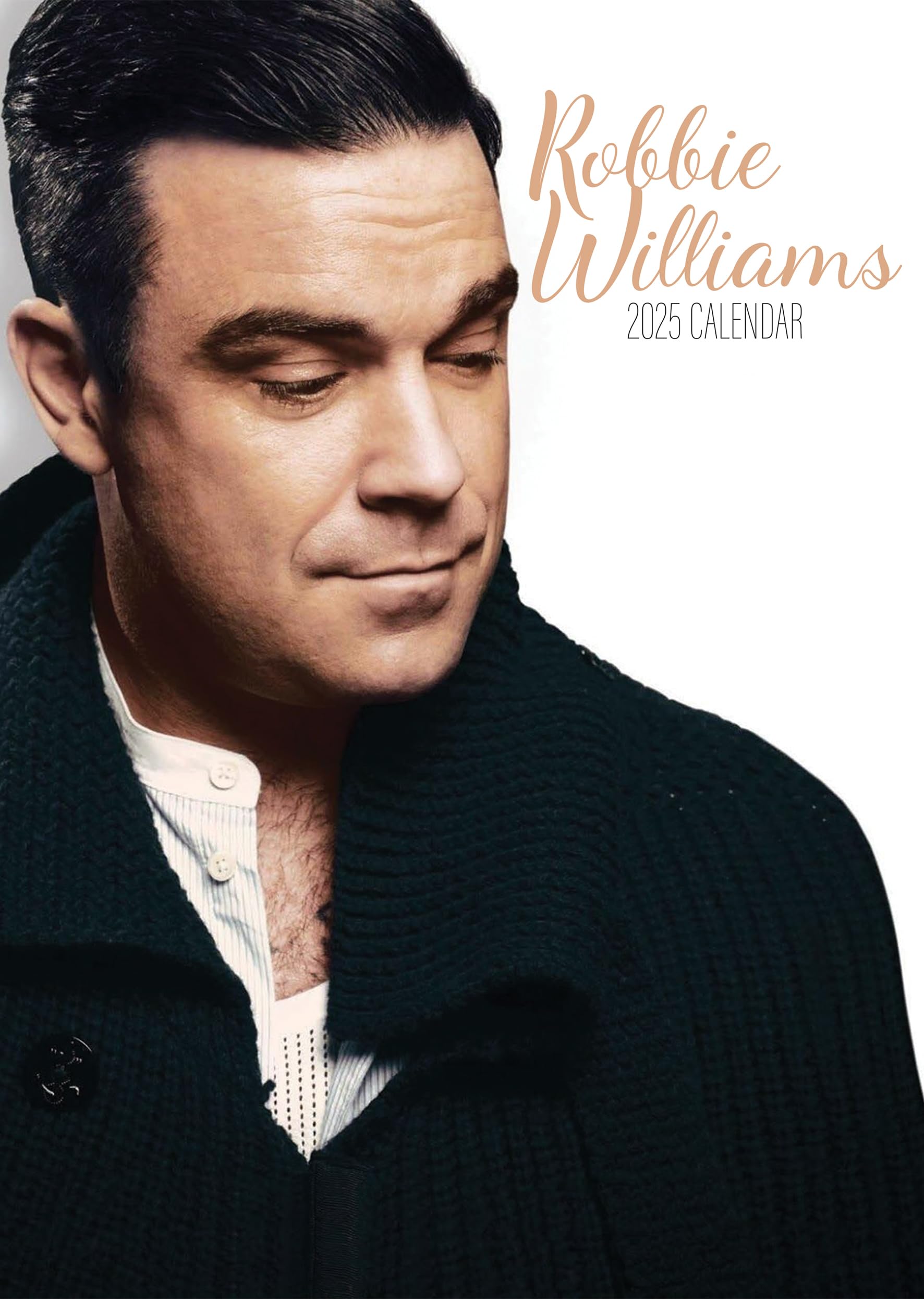 Robbie Williams 2025 - A3 Size Wirobound Calendar