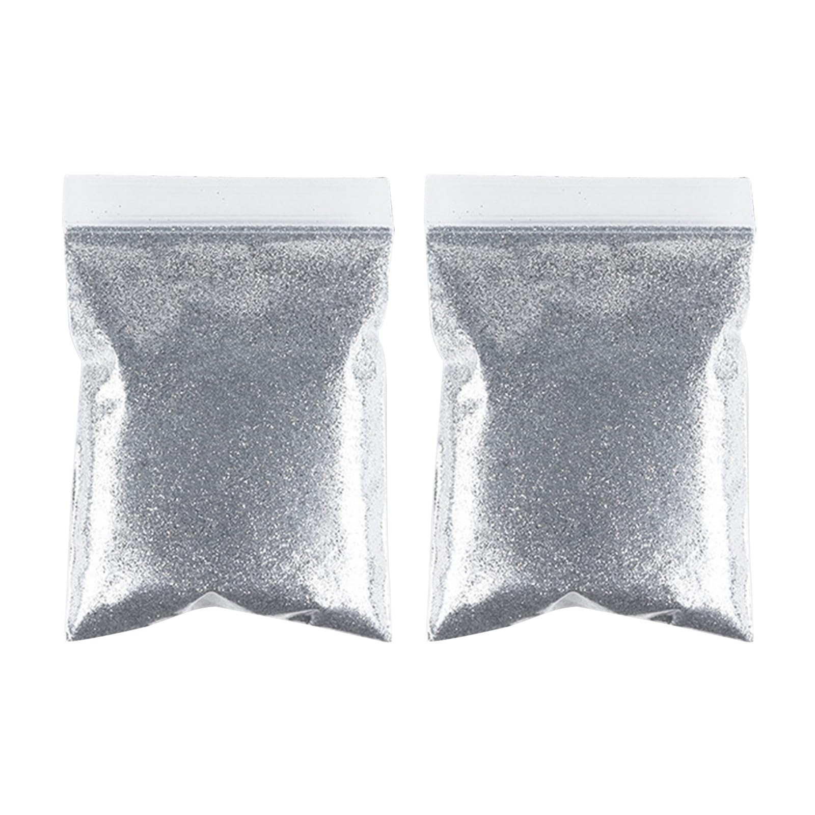 Polvere Glitterata 100g, Paillettes Polvere,Brillanti Glitter Per Unghie,Per Resina Epossidica,Manicure,Musica Fiestival,Unghie Viso Capell (argento)