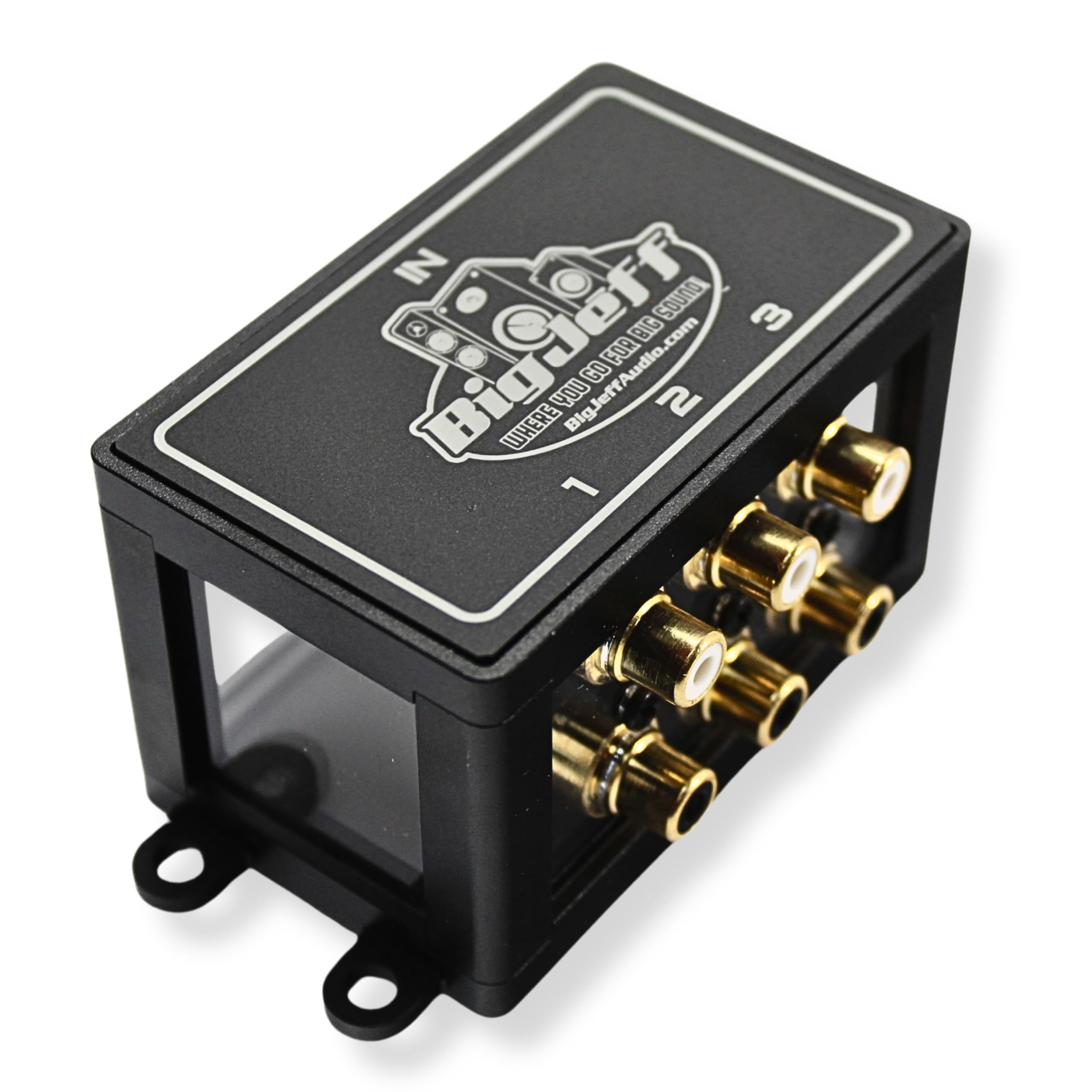 Amazon.com: Big Jeff Audio 1-to-3 Pair Cockbox RCA Splitter