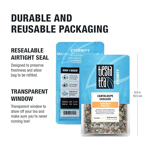 Miniatura 27 de Té de frutas, hibisco y arándanos, sin cafeína, sin OMG, mezcla de té de hierbas