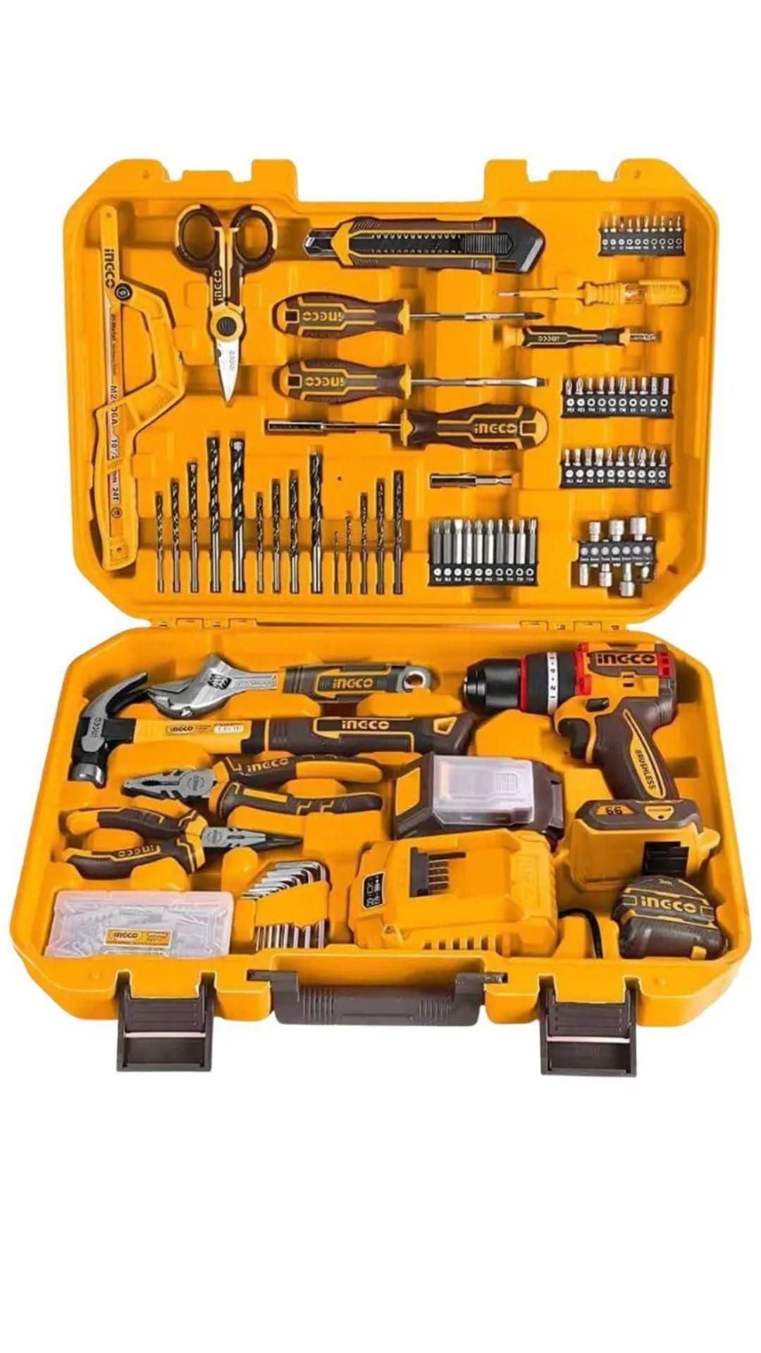 Ingco 165-Piece Tools Kit - Complete Set -3