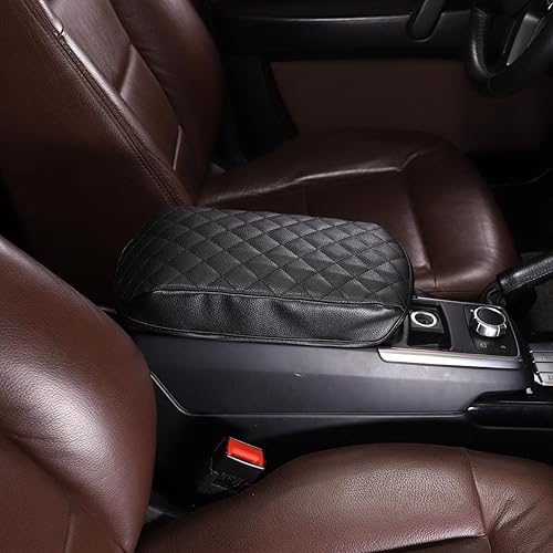 Miniatura 5 de HAPPYHORSE Para Mercedes-Benz Clase G W463 G63 G65 G55 G500 G550 G350D 2004-2018 Reposabrazos centrales Caja Protector Accesorios (negro)