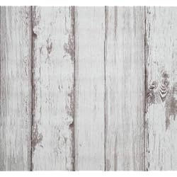 Revestimiento Vintage Para Paredes Arthome vinilo adhesivo muebles Gris Madera, 53x565cm Papel Pintado Autoadhesivo Revestimiento, Decoración del Hogar para Cocina, Wall, Cabinet, Vintage Muebles, Lavadora, Cajón Escritorio