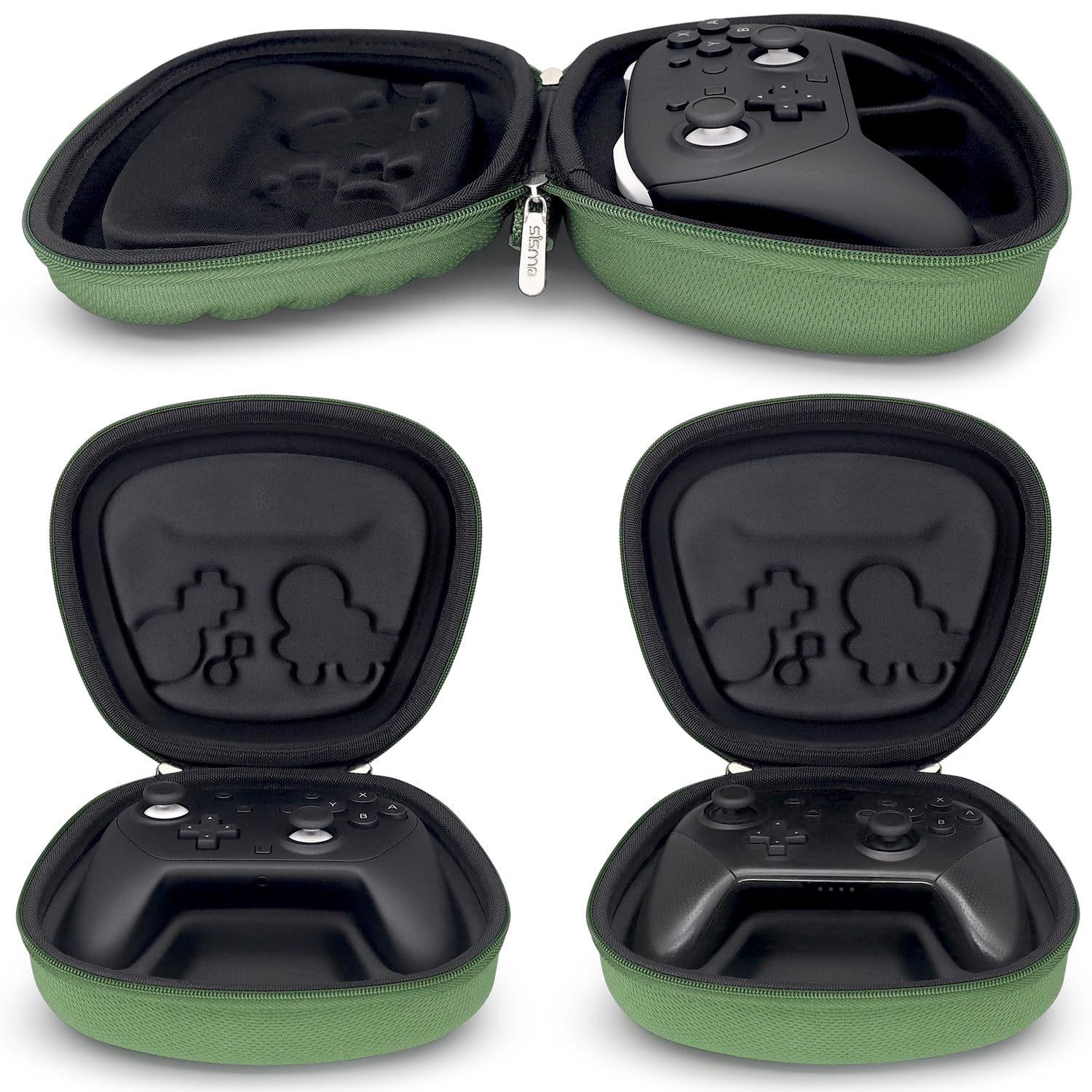 sisma Carry Case Compatible with Nintendo Switch & Switch 2 Pro Controller (2025) - Image 4