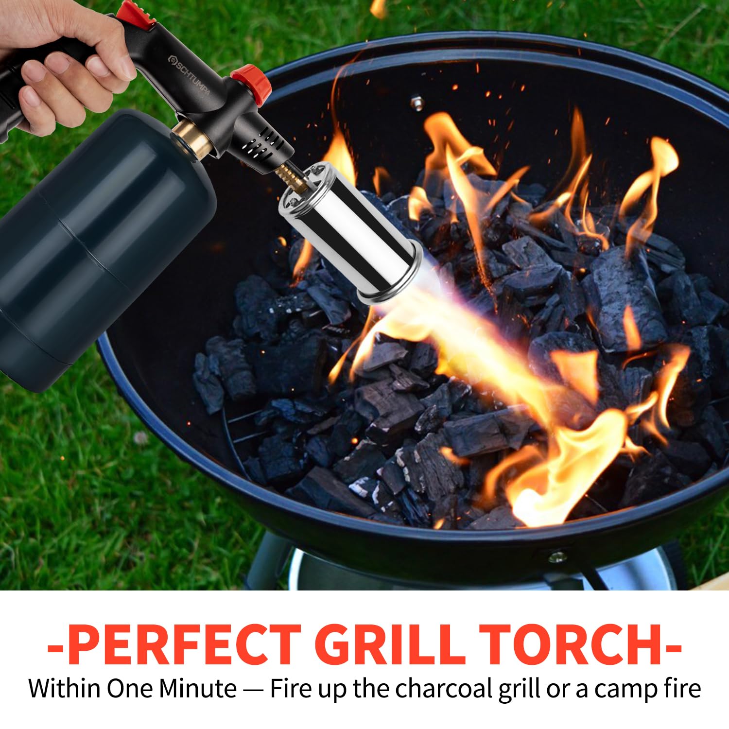 Powerful Grill & Cooking Torch, Propane Kitchen Torch