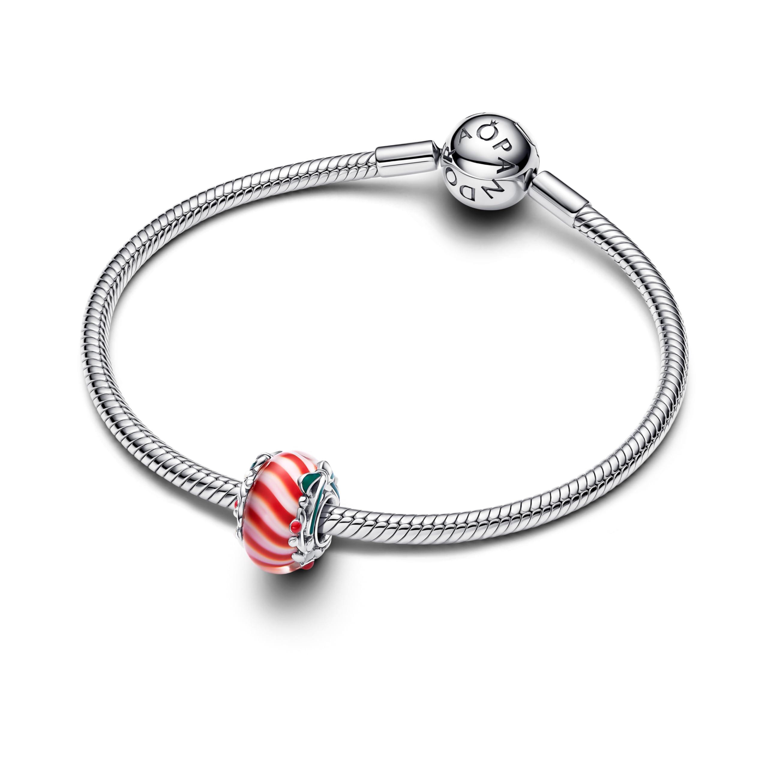 PANDORA Zuckerstange Murano-Glas Charm 794252C01 Charm Anhänger