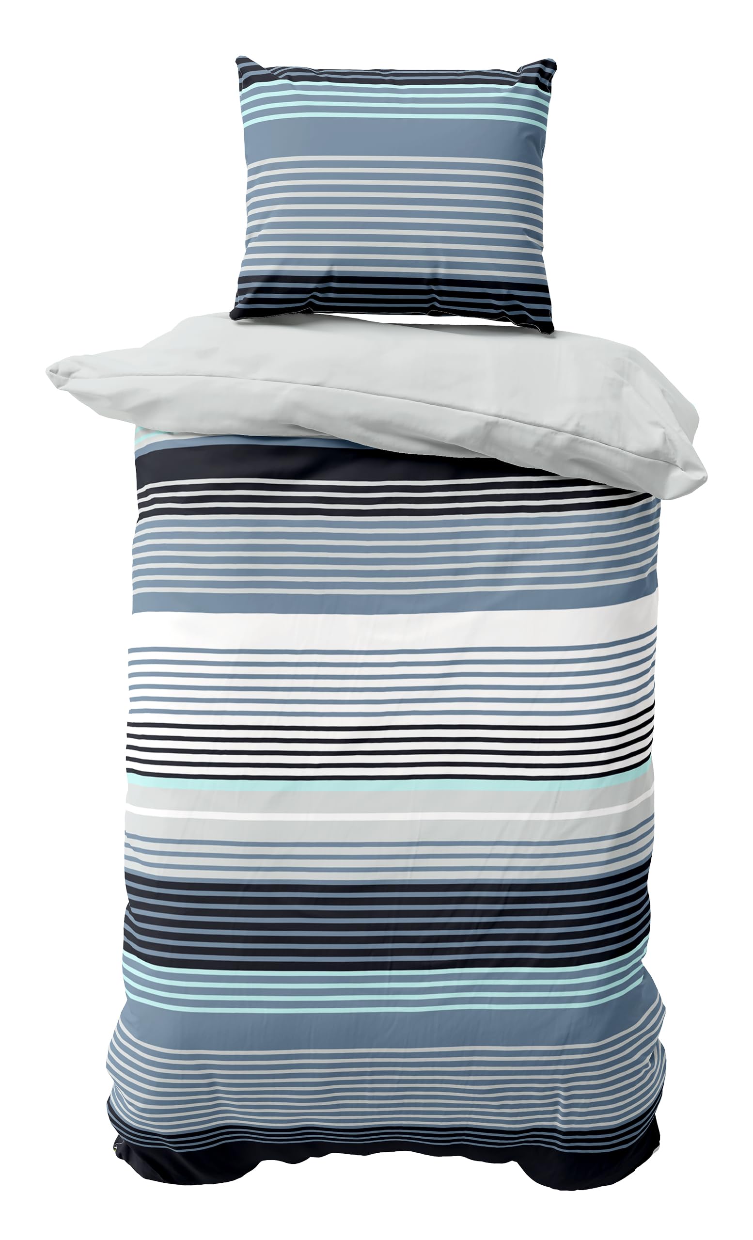 Juego de Ropa de Cama de 135 x 200 cm, algodón, 2 Piezas con