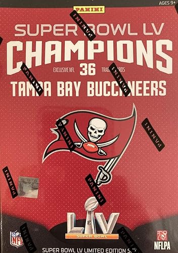 2021 Panini Super Bowl LV Tampa Bay Buccaneers Championship Set - 36 Cards Per Box