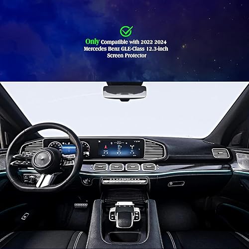 Miniatura 2 de Protector de pantalla GLE 2023 para Mercedes Benz GLE 450 580 2020-2024 Pantalla Sistema de navegación Pantalla táctil Película de protección de