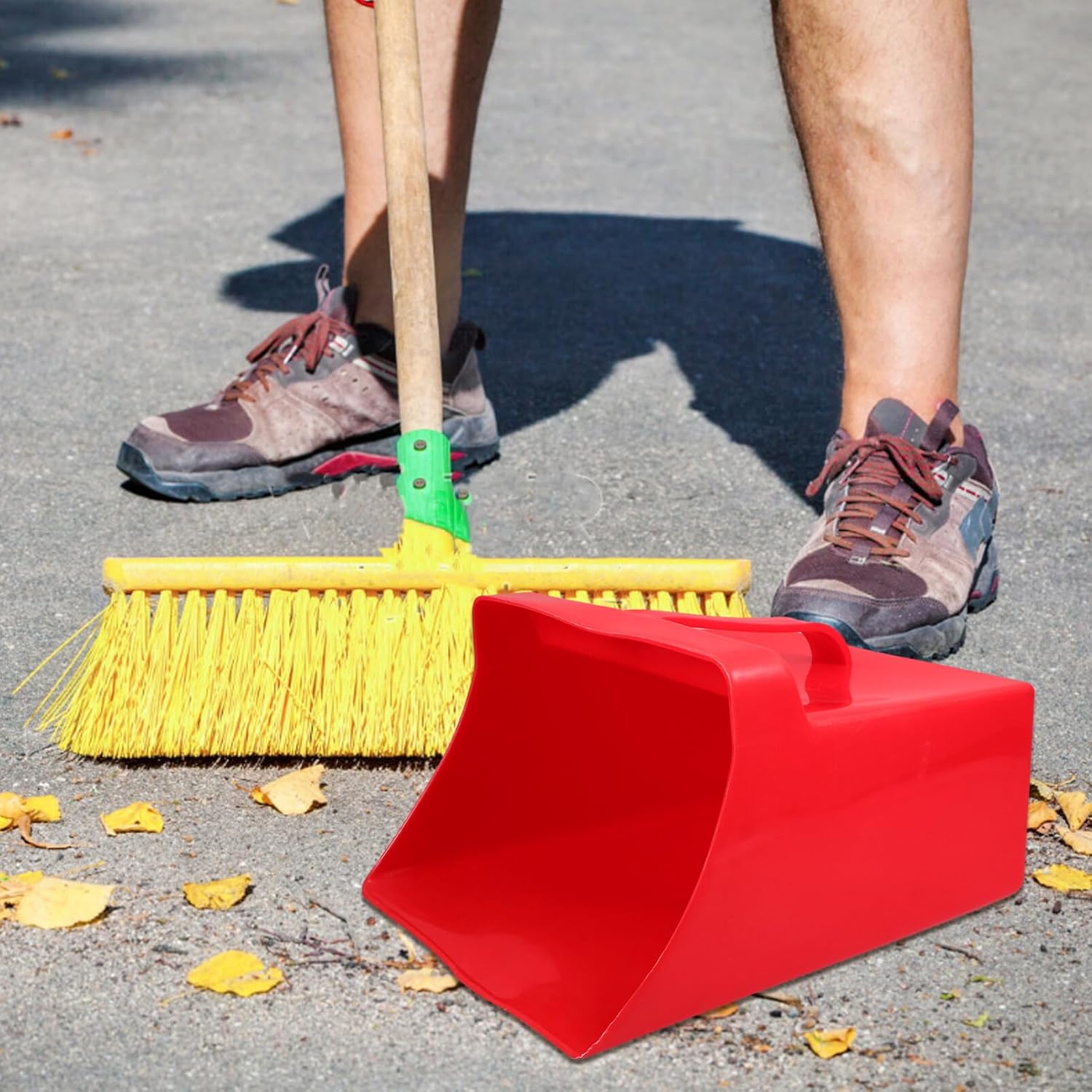 SOLUSTRE Plastic Dustpan Handheld Small Scoop for Debris Collection and Home Cleaning