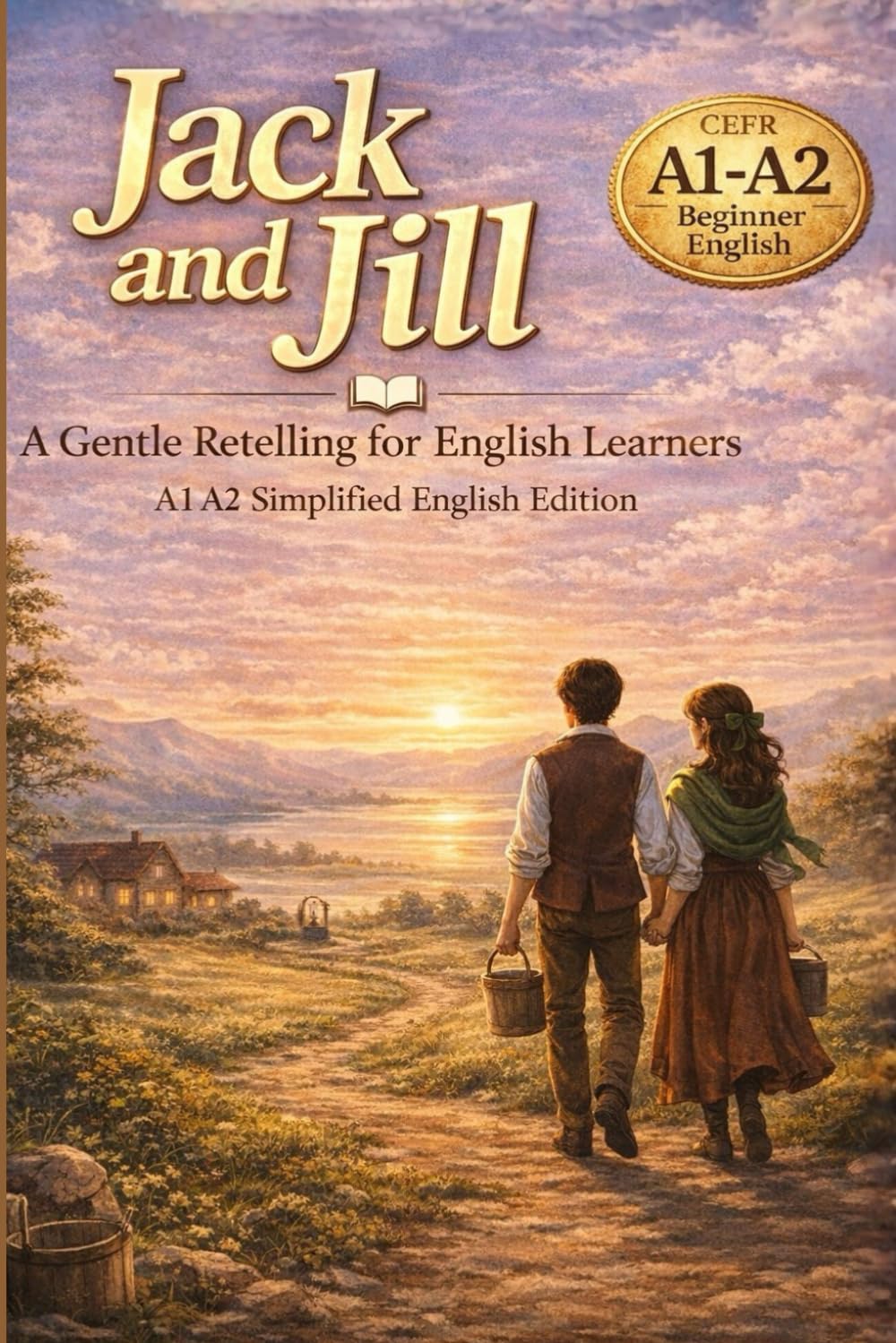 Jack and Jill: A Gentle Retelling for English Learners (A1/A2 Level): Simple Vocabulary, Life Lessons, and Natural Grammar in 20 Short Chapters