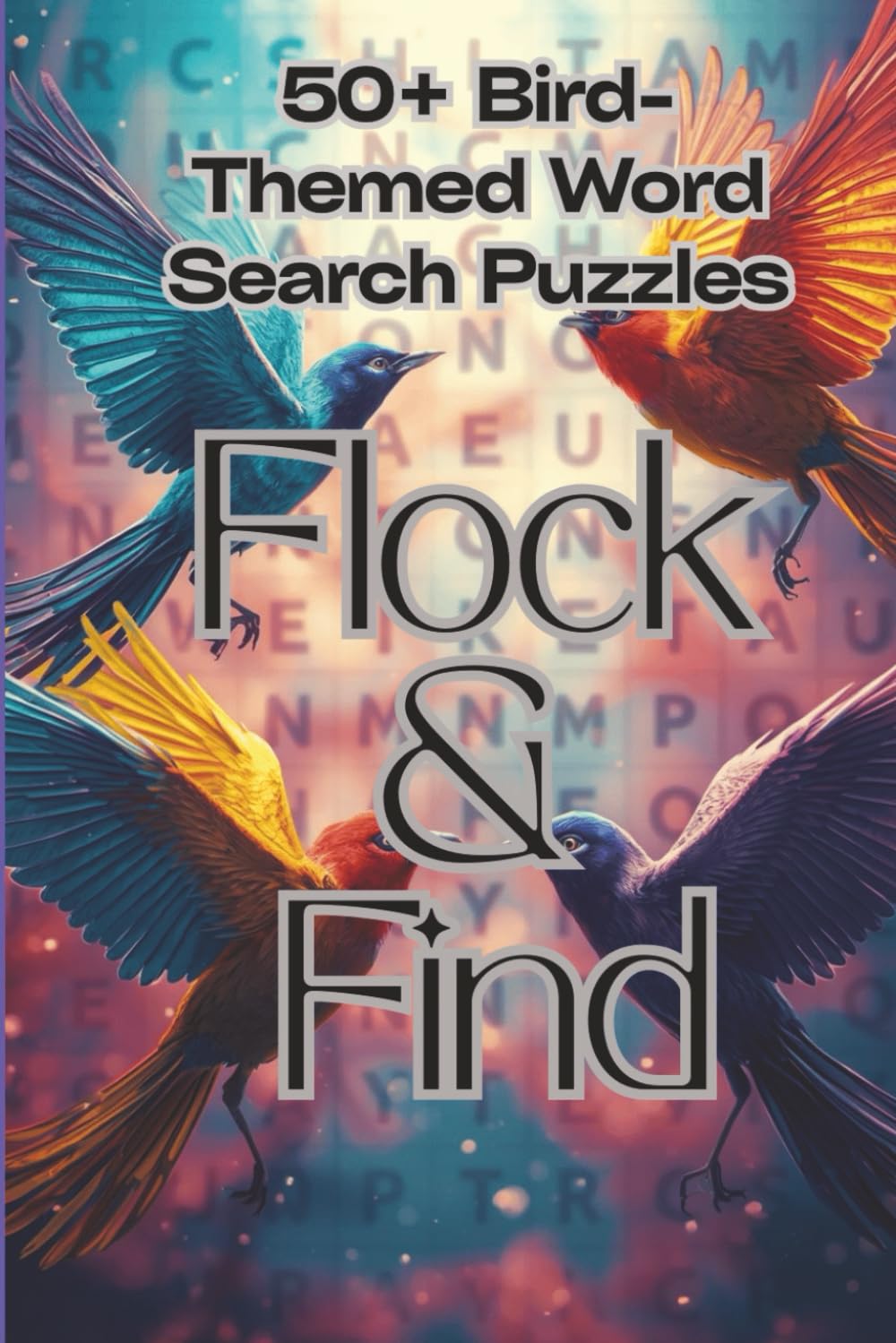 Flock and find: 50+ Bird Word Search Puzzles to Relax Your Mind, Improve Vocabulary, and Discover Common to Rare Bird Species (Bird Word Search Series)