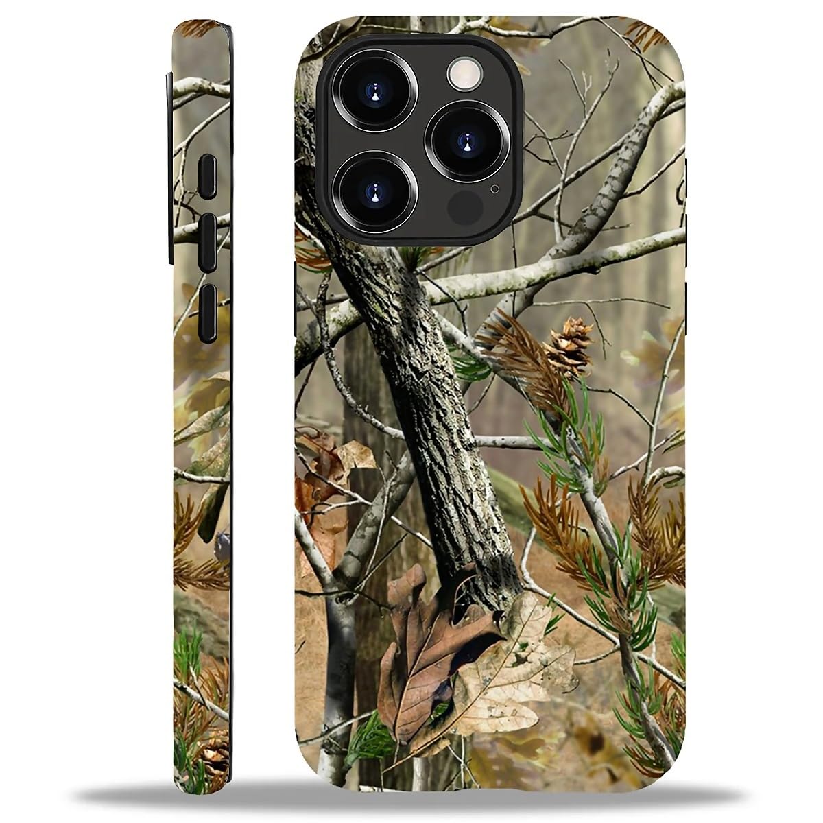 Yesad Case for iPhone 15 Pro Max, Hybrid 2-Layer Case, Shockproof Military-Grade Protection Durable Anti-Scratch Phone Case for Woman Man Boy Girl,