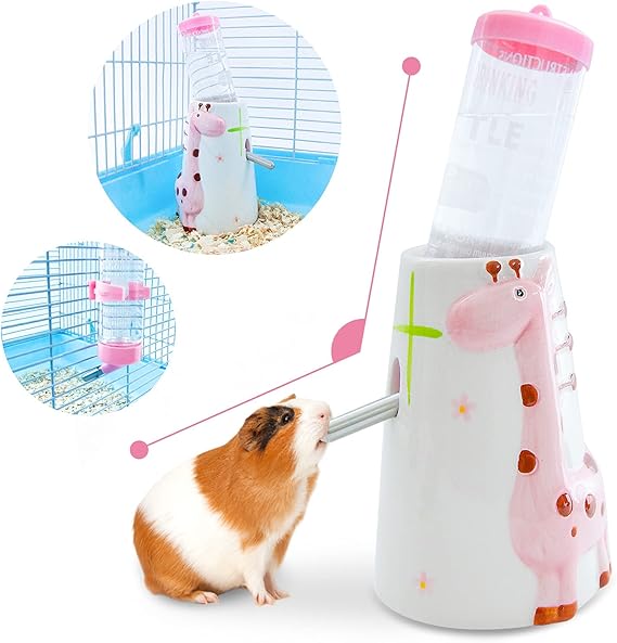 Hamster Water Bottles, Hamster Water Bottle with Stand, Small Animal