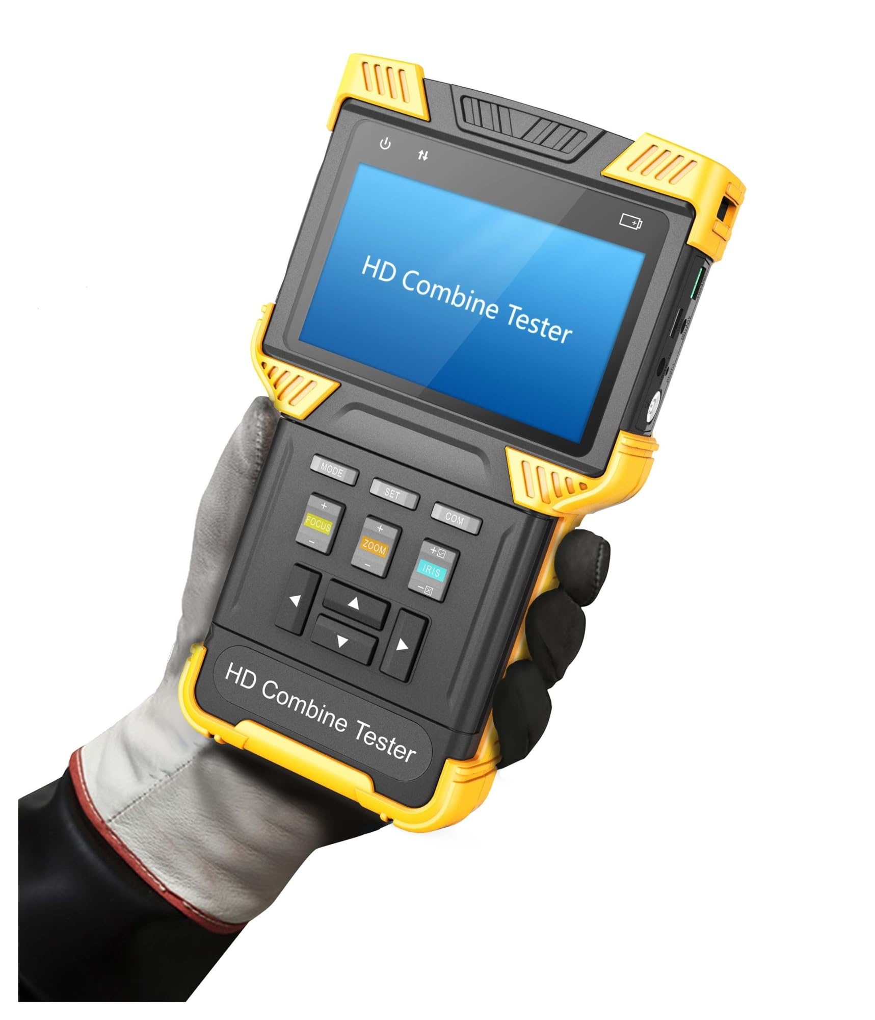 Tester Telewizji Przemysłowej, 4-calowy Ekran Dotykowy IPC Tester CCTV Monitor Multimetr H.264 H.265 HD CVI/TVI/AHD Analogowy Tester Kamery IP DT-T71