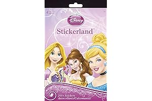 SandyLion Princess PG Stickerland Pad - 4 Pages of Delight