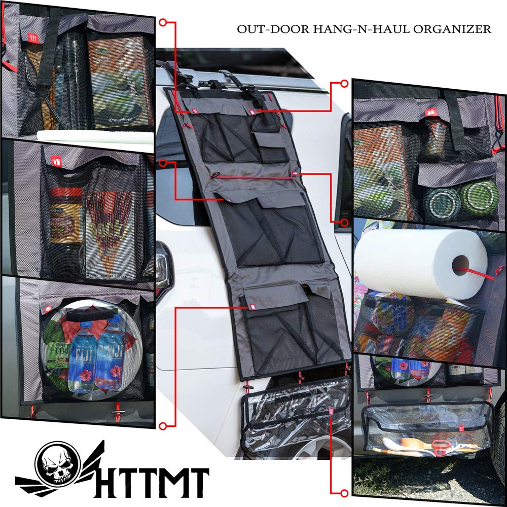 HTTMT- ET-BAG001 -Hanging Storage Bag Home Picnic Camping Organizer 1pc Smell Proof Waterproof