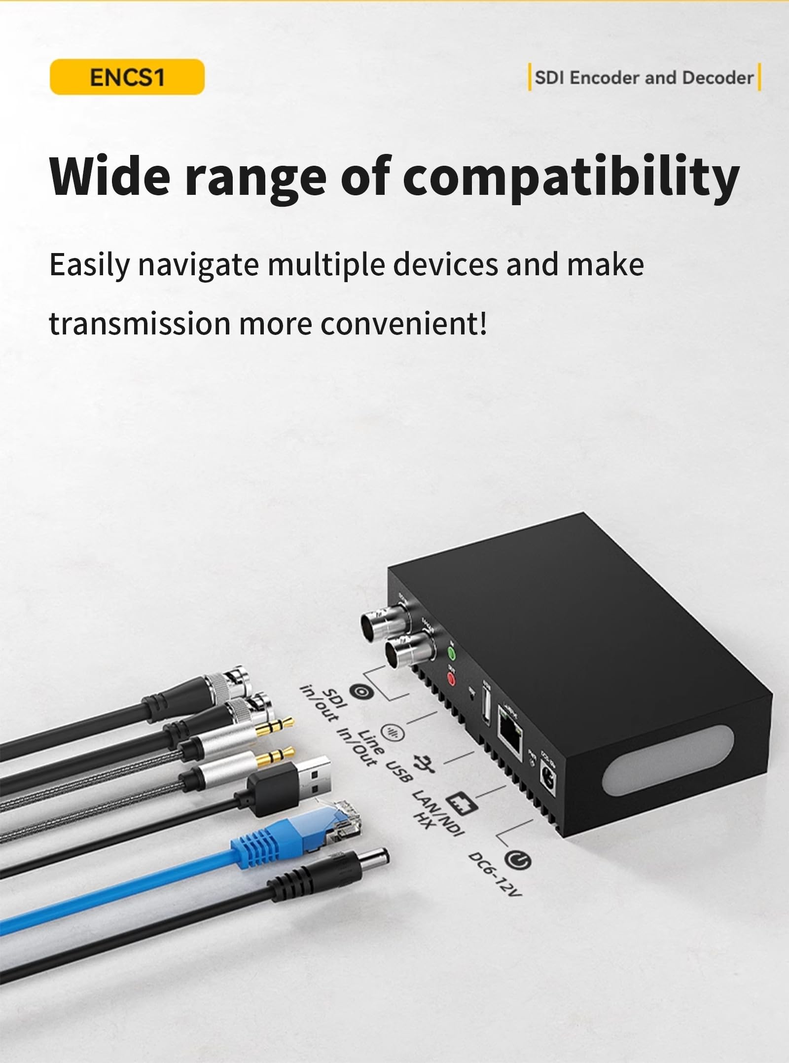 Amazon.co.jp: Link Pi ENCS1 3G SDI エンコーダー NDI デコーダー 4K