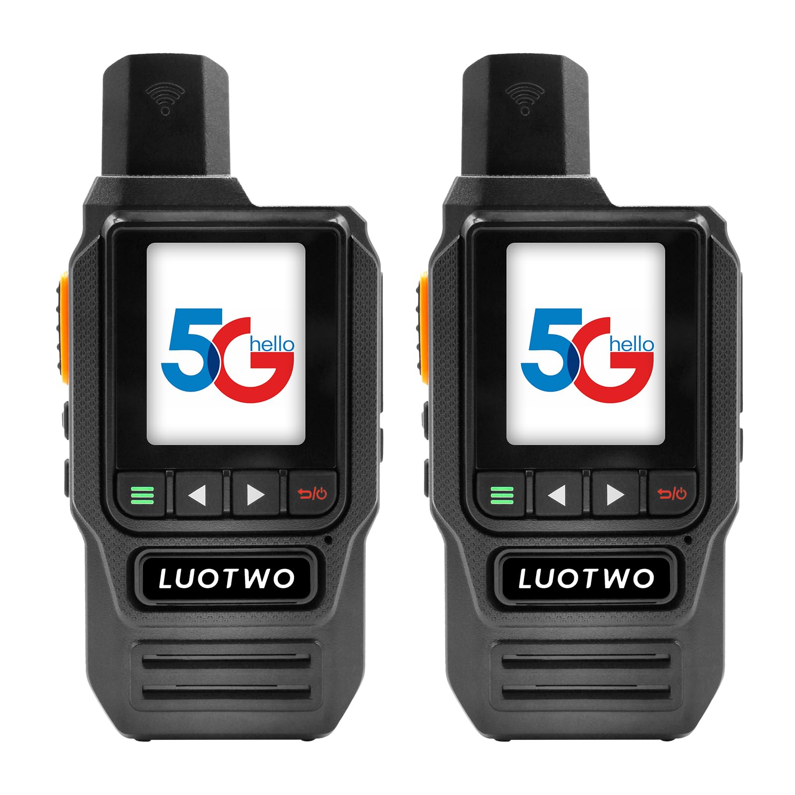 LUOTWO G3210 Global Walkie Talkie Support WiFi Unlimited Range Walkie Talkie Bluetooth 4G LTE POC Long Range Radio Waterproof Type-C Rechargeable Handheld GPS Transceiver,Use for a Lifetime