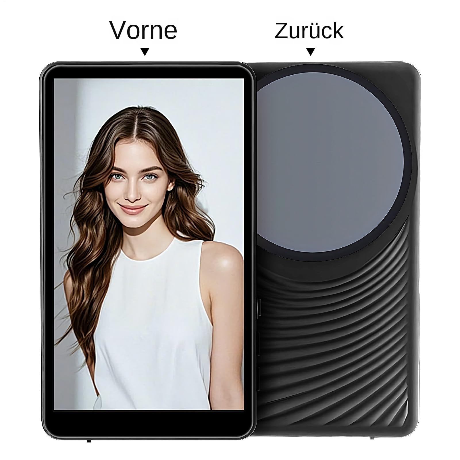 Monitor per Autoscatti Vlog Schermo Monitor Selfie Magnetico Per Streaming | Accessorio Magnetico Per Smartphone Per Casa Viaggio Interni Esterni