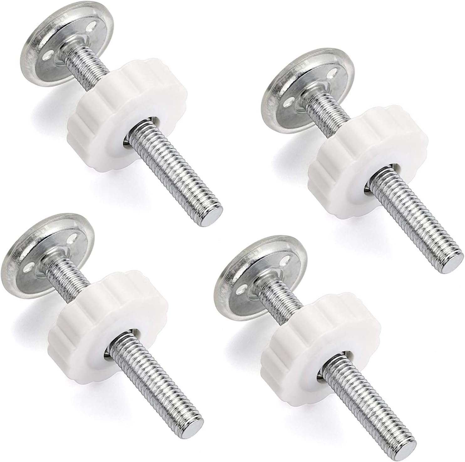 4 Pack Pressure Gates Threaded Spindle Rods M10