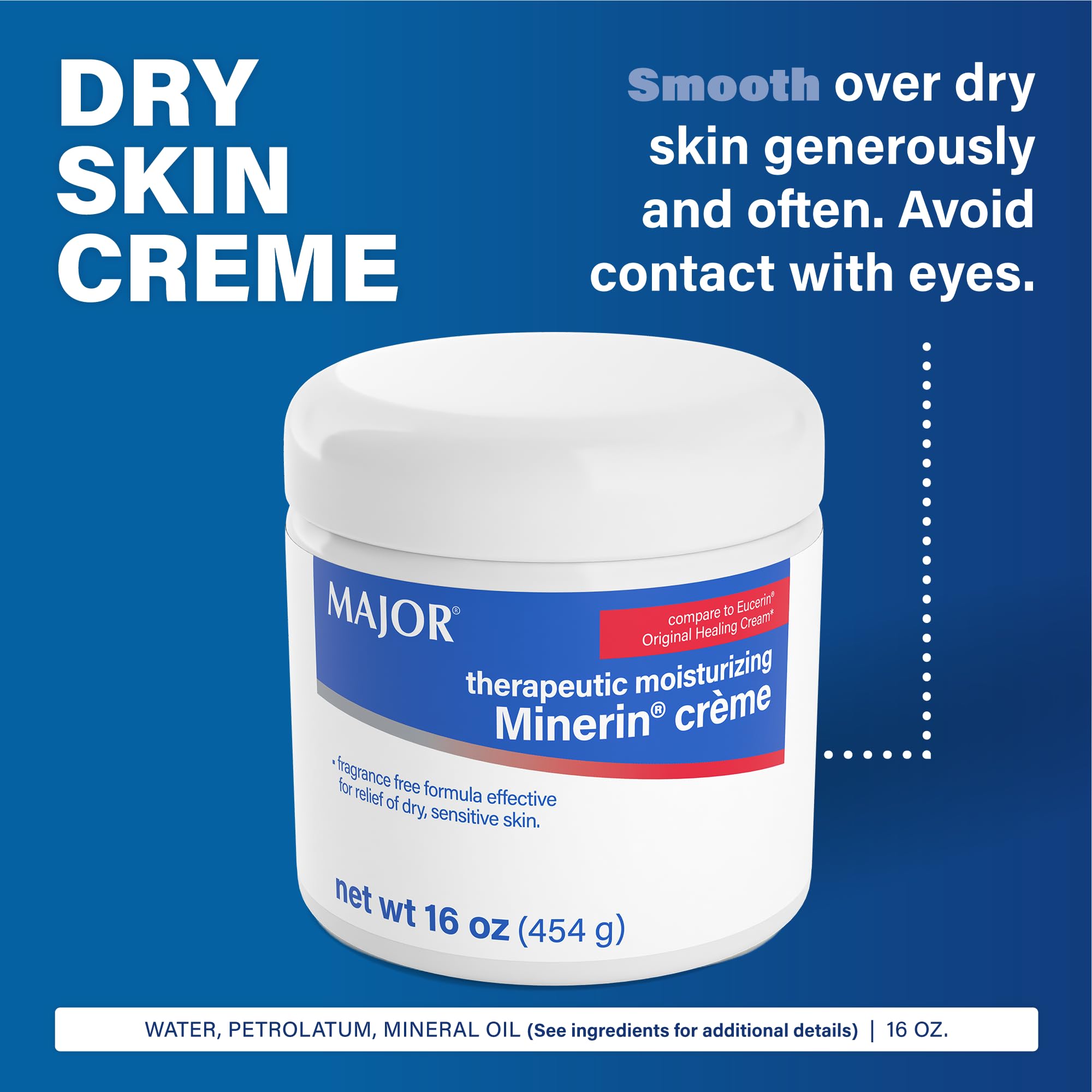 Amazon.com : MAJOR Therapeutic Moisturizing Minerin Créme - Body